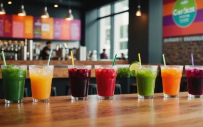 Délices liquides : explorez les boissons fast-casual surprenantes à tester