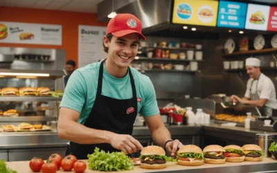 Quand le fast-food recrute : derrière le comptoir, une explosion de saveurs